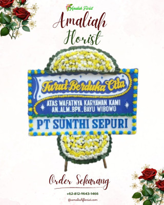 Papan Bunga Duka di Battang Barat