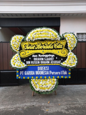 Papan Bunga Duka di Battang Barat